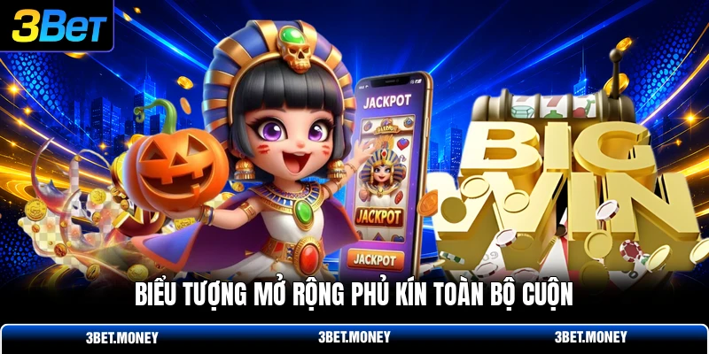 Biểu tượng mở rộng phủ kín toàn bộ cuộn