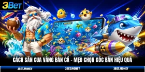 Cách săn cua vàng bắn cá