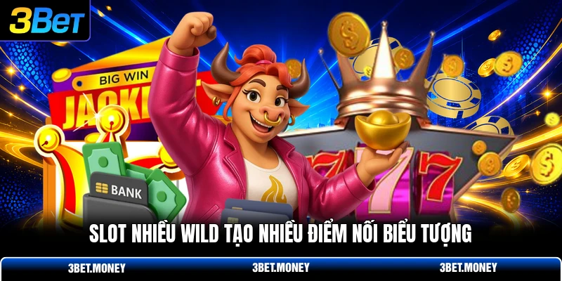 Slot nhiều wild tạo nhiều điểm nối biểu tượng