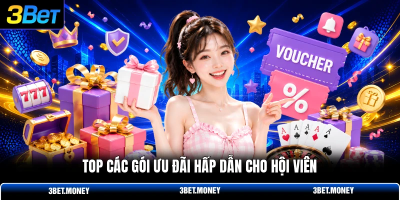 Top các gói ưu đãi hấp dẫn cho hội viên
